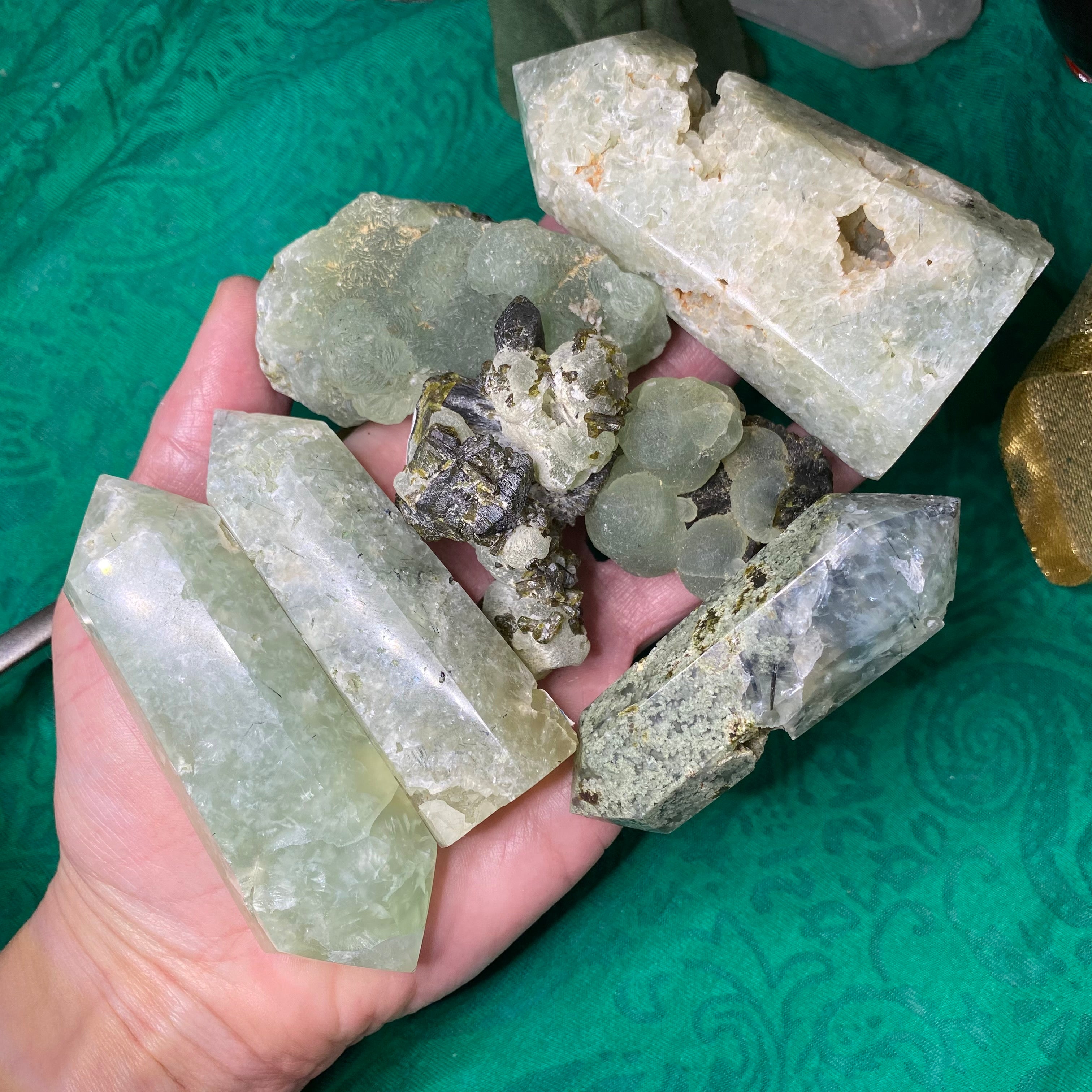 Prehnite & Epidote
